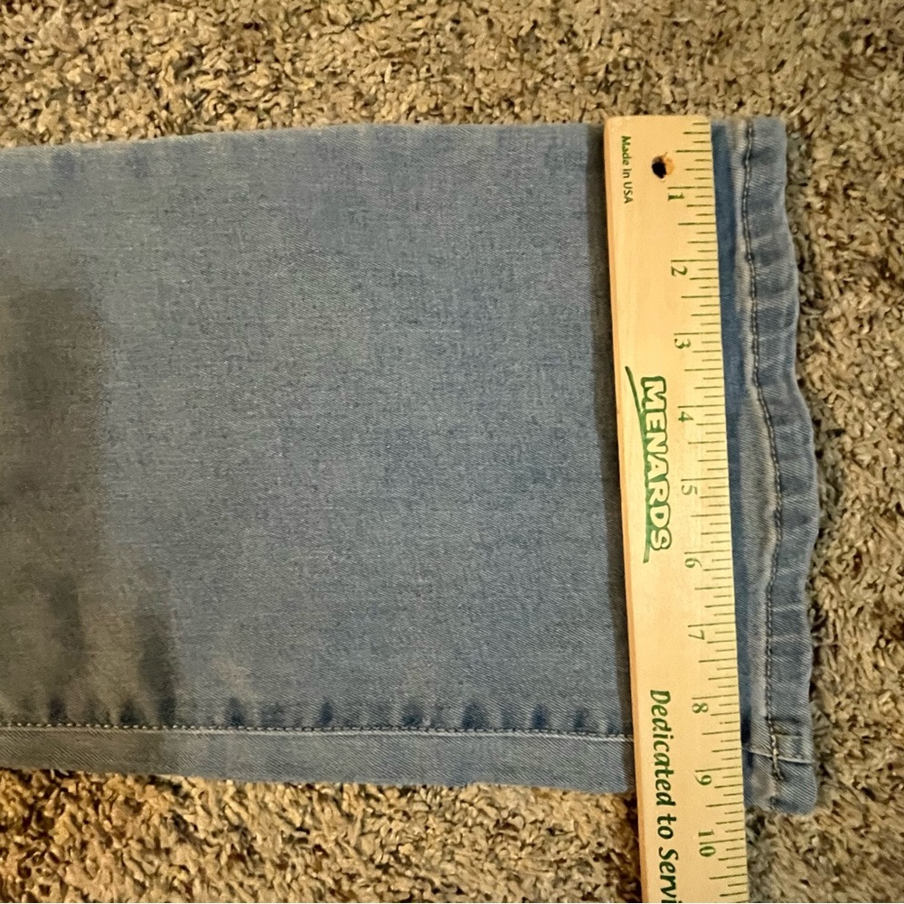 Vylette Pull on Flare Jeans Midrise Waist Size 33” NWTi - Picture 12 of 12